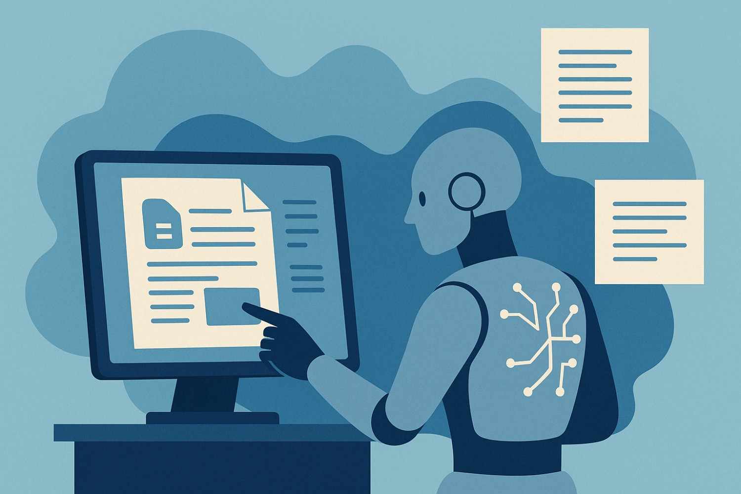 PDF AI extraction interface